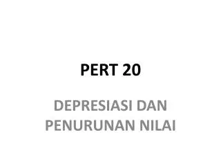 pert 20