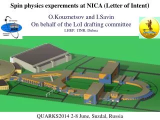 Spin physics experements at NICA ( Letter of Intent )