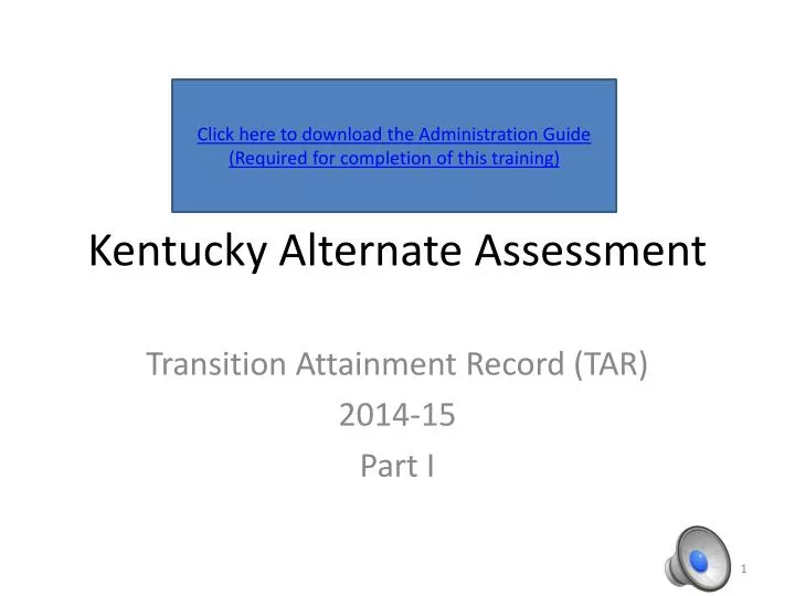 kentucky alternate assessment