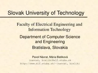 Slovak University of Technology