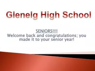 Glenelg High School