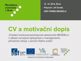 cv a motiva n dopis
