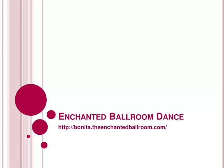 enchanted ballroom dance
