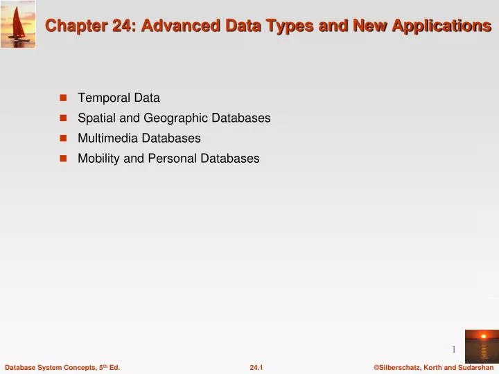 chapter 24 advanced data types and new applications