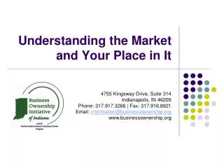 Understanding the Market and Your Place in It
