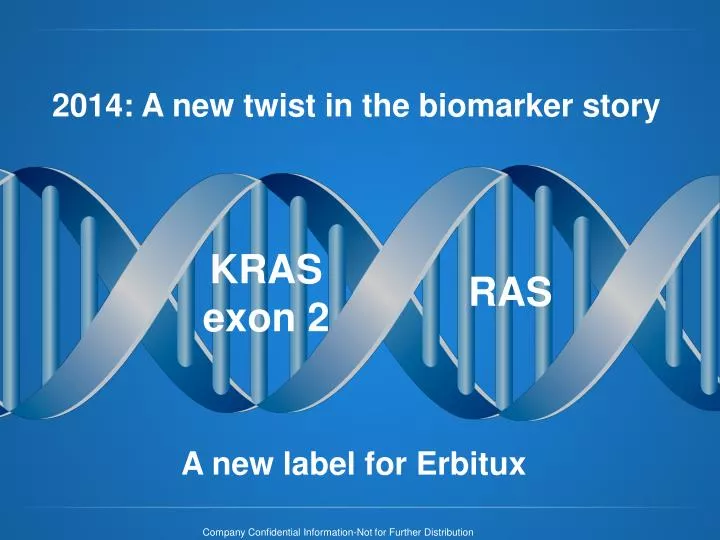 2014 a new twist in the biomarker story