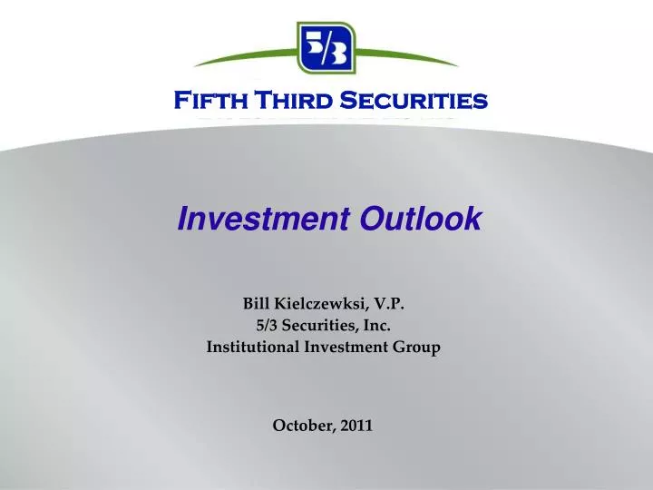investment outlook