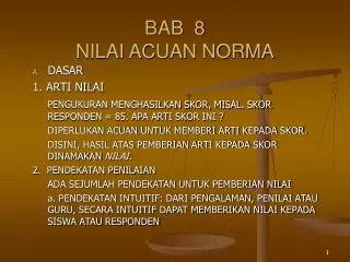 bab 8 nilai acuan norma