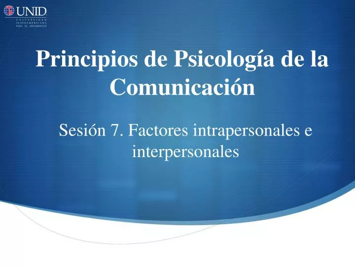 principios de psicolog a de la comunicaci n