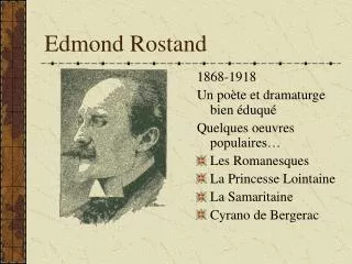 edmond rostand