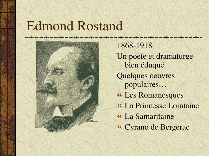 edmond rostand