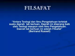 filsafat