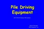 Pile Driving Equipment - slide 1