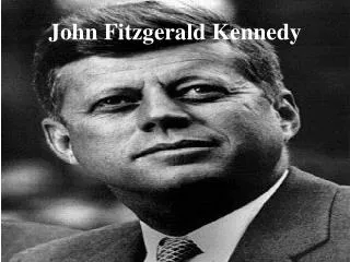 john fitzgerald kennedy