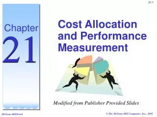Cost Allocation and Performance Measurement