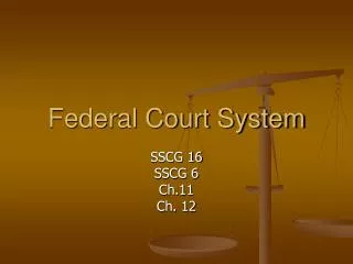 federal court system