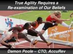 Embracing True Agility: Rethinking Our Assumptions in Software Development - slide 1