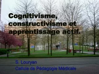 s louryan cellule de p dagogie m dicale