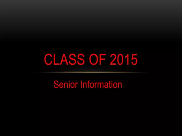 class of 2015