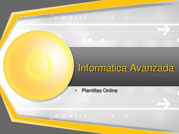 informatica avanzada