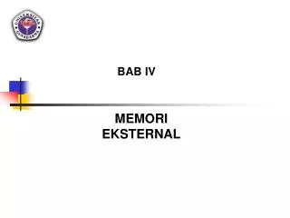 MEMORI EKSTERNAL