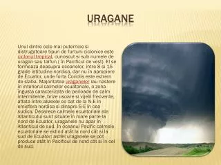 uragane