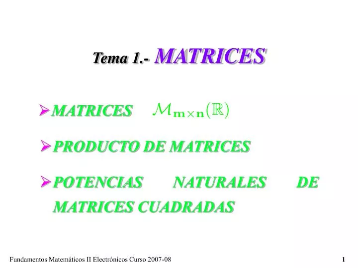 tema 1 matrices