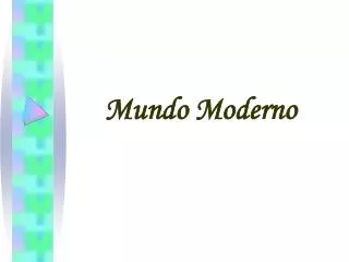 mundo moderno