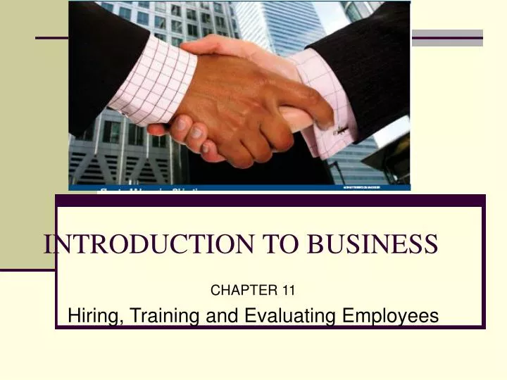 introduction to business