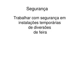 seguran a