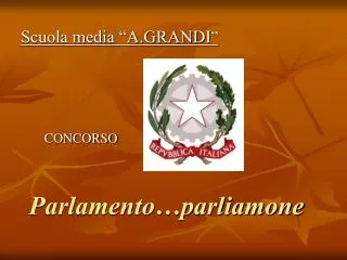 parlamento parliamone