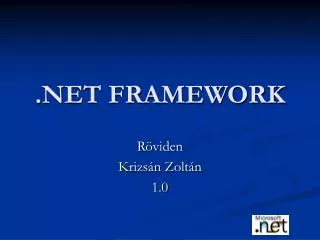 net framework