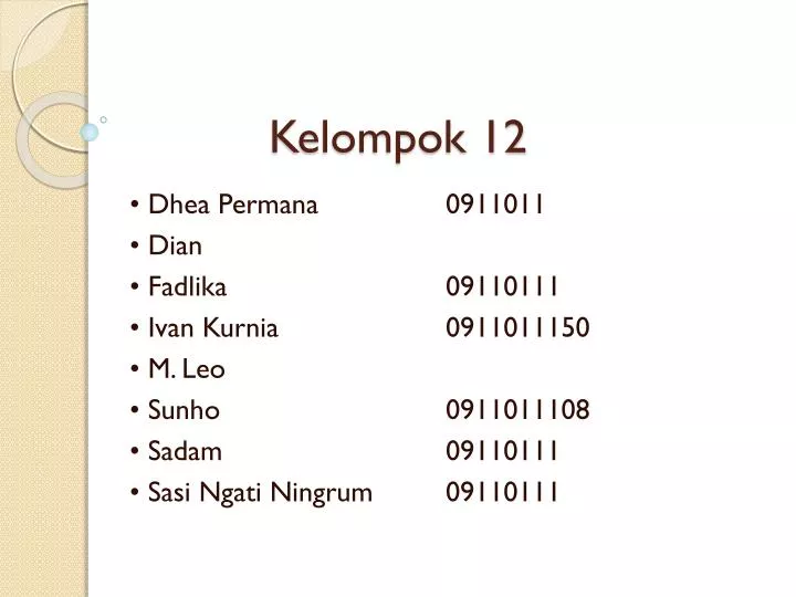 kelompok 12