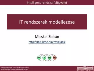 it rendszerek modellez se