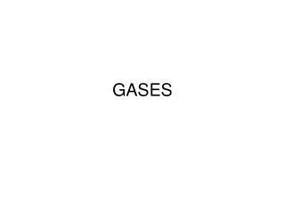 gases