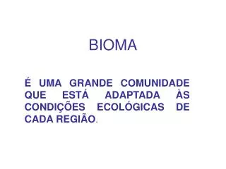 bioma