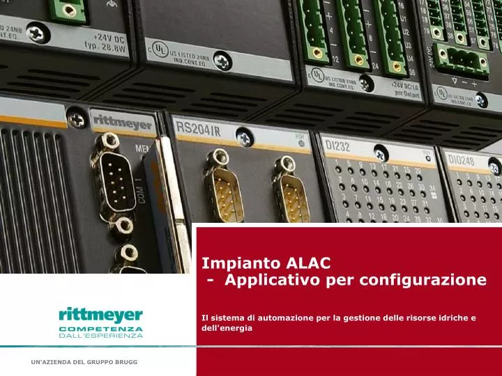 impianto alac applicativo per configurazione