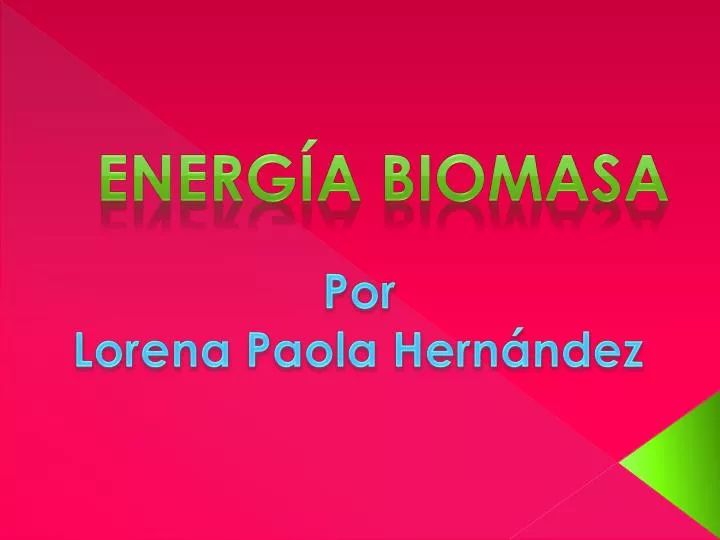 energ a biomasa
