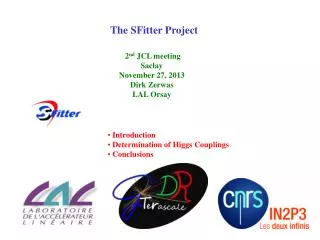 The SFitter Project