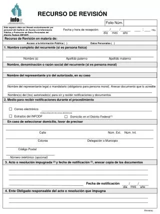 recurso de revisi n