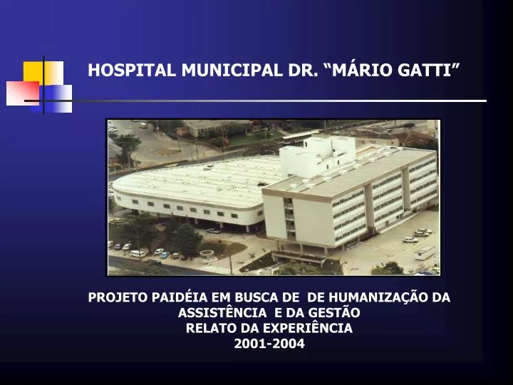 hospital municipal dr m rio gatti