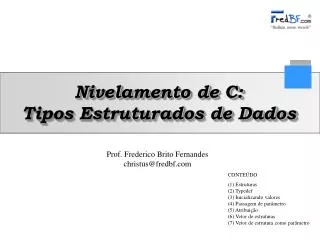 nivelamento de c tipos estruturados de dados