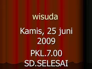 wisuda