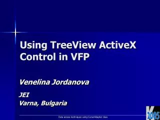 Using TreeView ActiveX Control in VFP