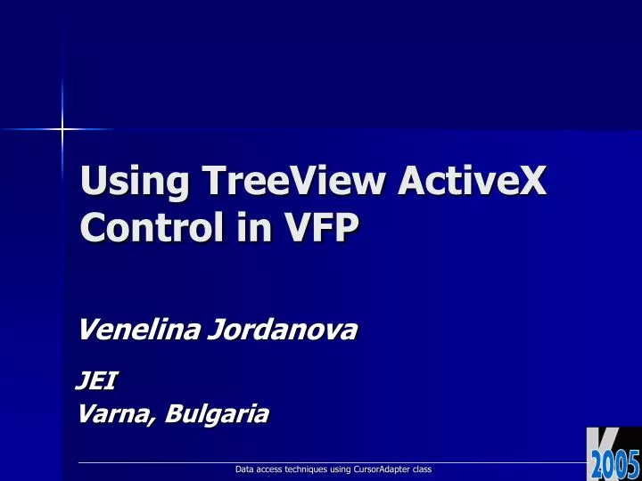 using treeview activex control in vfp