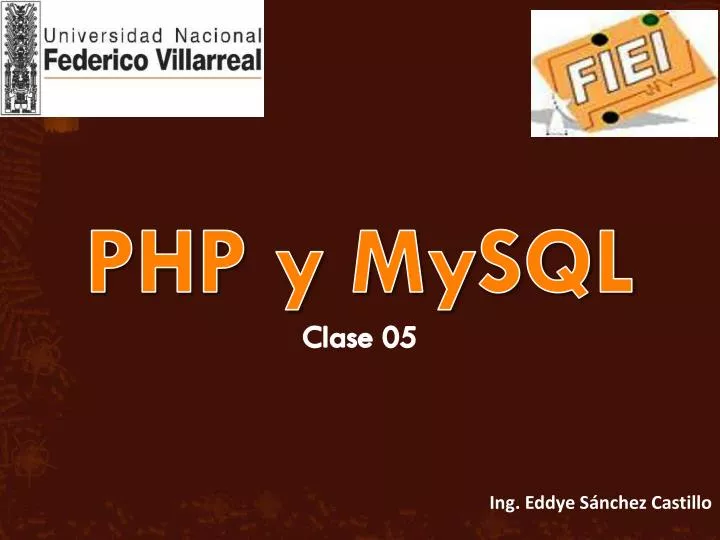 php y mysql clase 05