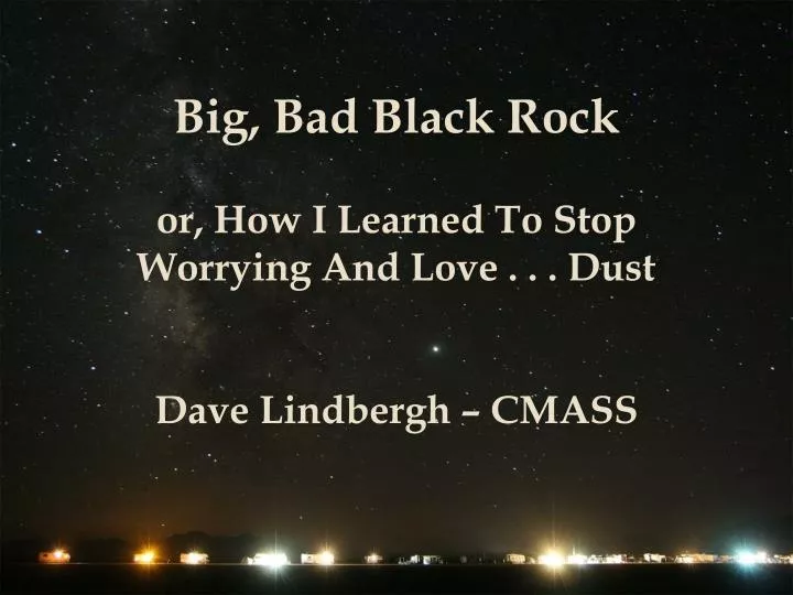 big bad black rock