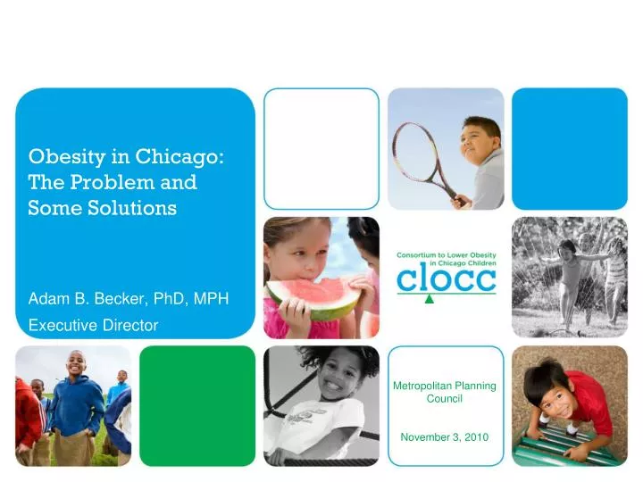 obesity in chicago the problem and some solutions