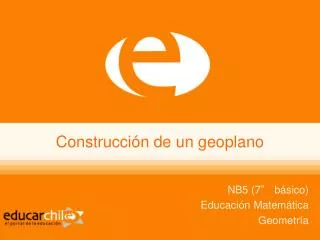construcci n de un geoplano