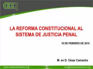 m en d c sar camacho